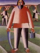 Kasimir Malevich Harvestman oil on canvas